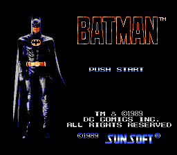 Batman - The Video Game (USA) (Beta 1)